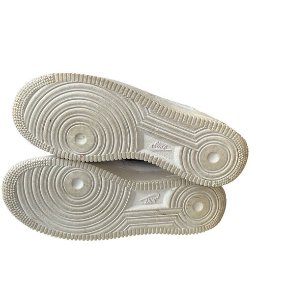 Nike Air Force 1s Men Low White Orange Blue AF1 82 317295-841 Size 8.5 - Picture 5 of 7